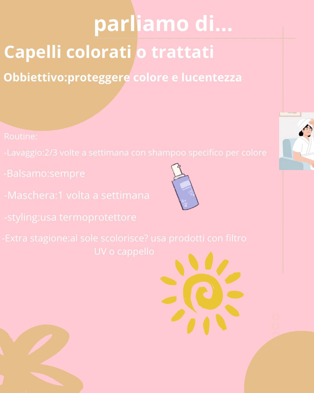 Mantenimento colore biondo