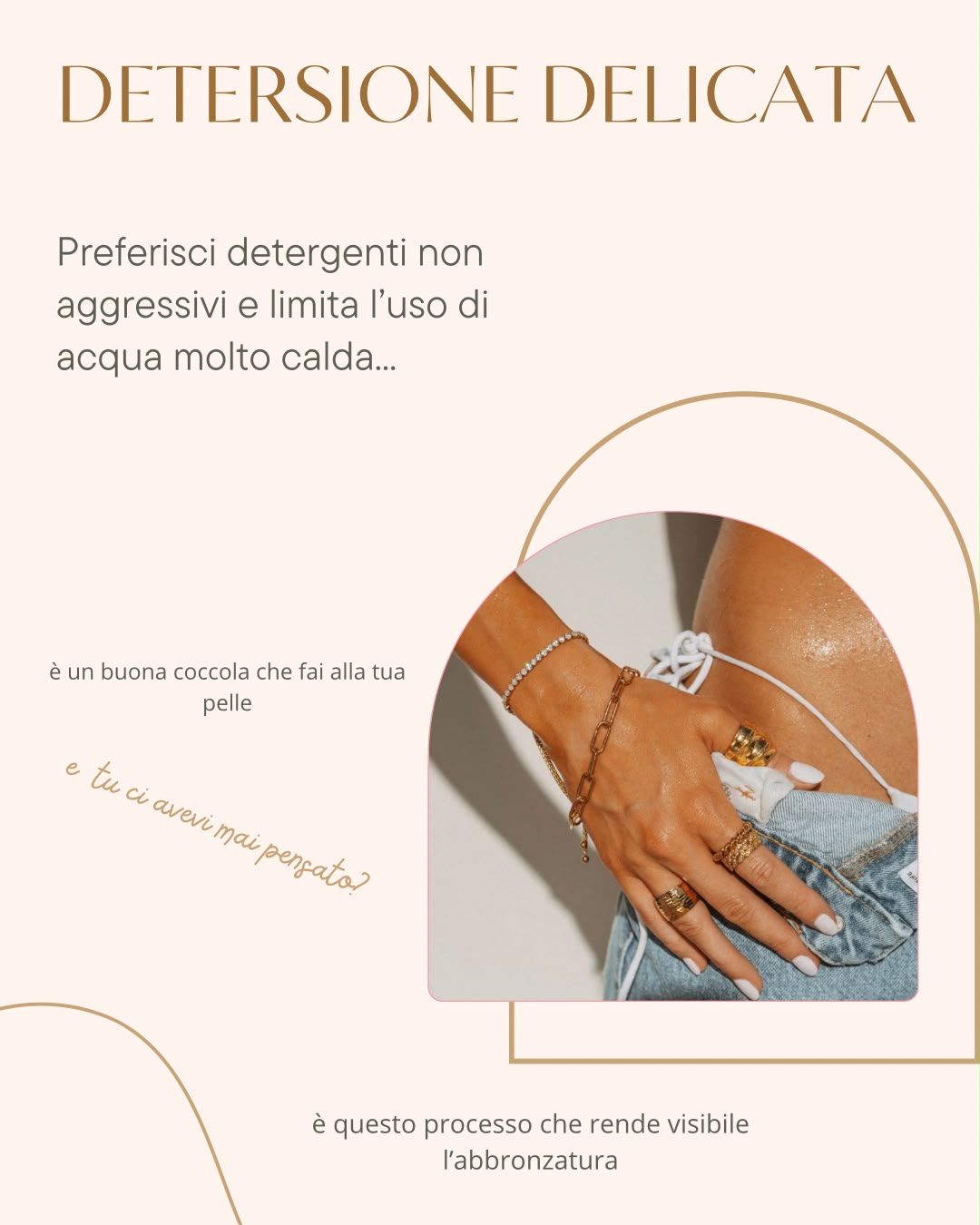 Idratazione quotidiana per mantenere l'abbronzatura