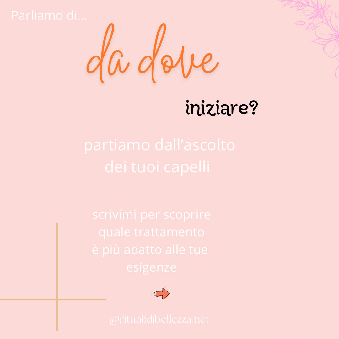 Rituale personalizzato per il benessere di cute e capelli
